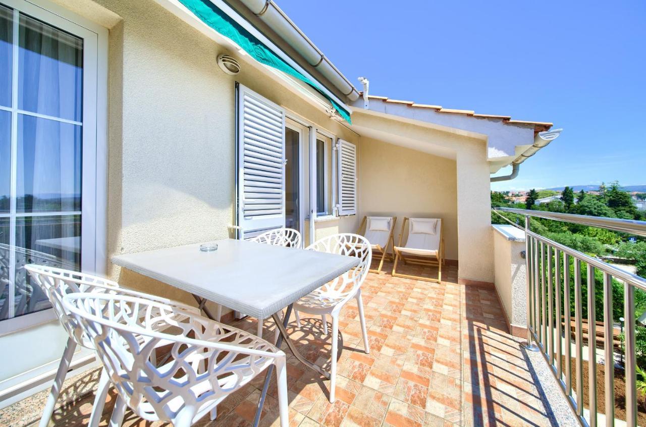 Apartments Adria Danka Krk Town Dış mekan fotoğraf